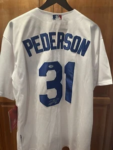 Dodgers On-field Joc Pederson Autograph Jersey BRAND NEW & SIGNED PSA DNA W/tags - Picture 1 of 7