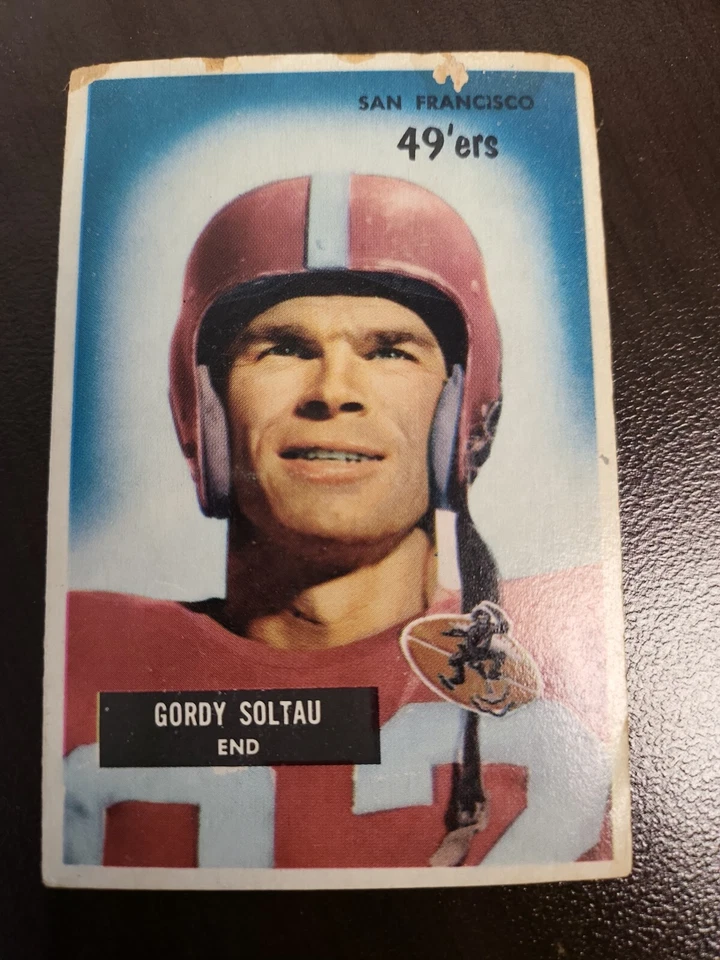 1955 Bowman Gordy Soltau card #66 - Image 1 of 2