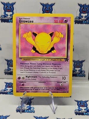 Pokémon Drowzee Team Rocket 54/82 LP - Image 1 of 2