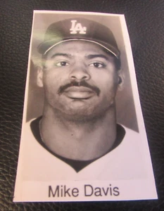 ORIGINAL - MIKE DAVIS - L.A. DODGERS - SUPER GLOSS PRESS PHOTO - VG - Picture 1 of 1