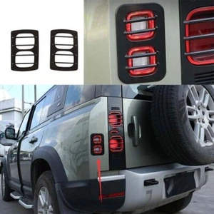 For Land Rover Defender Rear Tail Light Black Steel Protection Board 2020-2023 - Picture 1 of 4