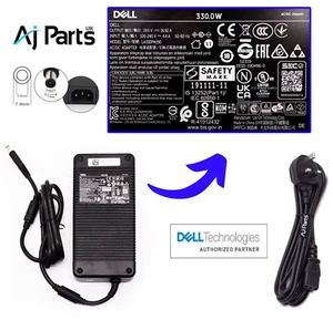 Neu 330 W Netzadapter für Dell Alienware x17 R2 R1 HA330PM201 LA330PM210 7,4*5,0 mm - Bild 1 von 7