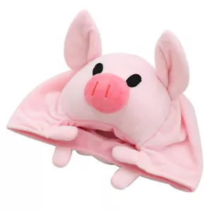 Full Head Cosplay Headwear Pig Costume Hat Plush Hat Photo Props - Picture 1 of 12