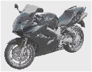 Kreuzstichmuster von Florashell - Honda VFR 800 A5 Motorrad - Bild 1 von 1