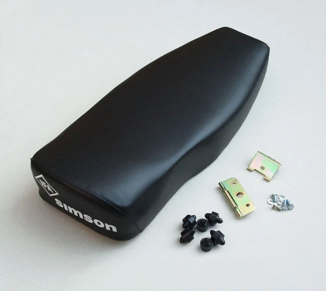 Sitzbank komplett Simson Schwalbe KR51/1 KR51/2 schwarz glatt original Logo - Bild 1 von 1