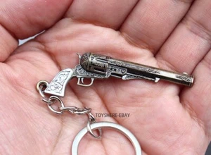 mini gun BIOHAZHARD 8 village weapon Pistol M1851 metal keychain toy gift 5cm - Picture 1 of 6