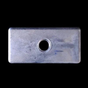 RS946= Rohreinsatz für Säule 60x30mm mit Gewinde M10 für Tegometall Fußteller - Bild 1 von 1