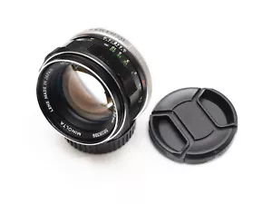 CLAed! Minolta MC Rokkor-PF 58mm f/1.4 SR Fast Prime Lens Mirrorles ADAPTABLE - Picture 1 of 6