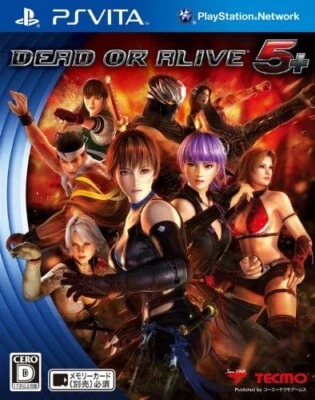 DEAD OR ALIVE 5 PLUS PS Vita Koei Tecmo Sony PlayStation Vita From Japan - Image 1 of 4