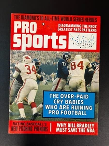 Pro Sports Magazine - November 1967 Over-Paid Cry Babies Ruining Football - Picture 1 of 3