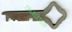 Llave esqueleto broca plana vintage - etiquetada "40" - aproximadamente 2" de largo - Imagen 1 de 2