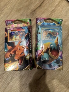 2020 Pokemon Vivid Voltage Charizard Drednaw Theme Deck - Set of 2 - Picture 1 of 1
