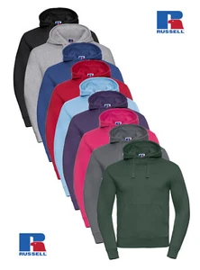 Russell 265M Authentic Hooded Sweatshirt Hoodie XS - 4XL - Picture 1 of 10