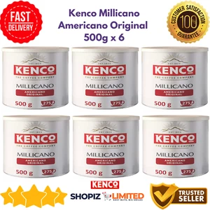 Kenco Millicano Americano Original Bold Rich Aroma Taste Coffee Beans 500g x6 - Picture 1 of 4