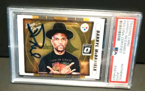 RUN-DMC Darryl McDaniels SIGNED Card PSA/DNA Authentic Auto Slabbed STEELERS - Picture 1 of 1