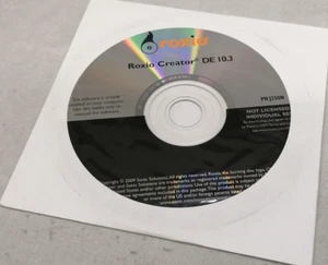 Sealed Roxio Creator DE 10.3 Software Disc P/N: J250N - Picture 1 of 1