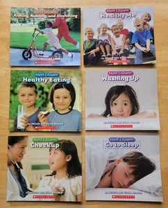 6 NOW I KNOW "Healthy Me" Guided Leveled Readers Early Reading; Scholastic - Picture 1 of 7
