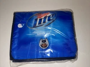 Miller Lite Logo Harley Davidson Summer2008 Soft-Sided Cooler Bag New with Tags. - Picture 1 of 7