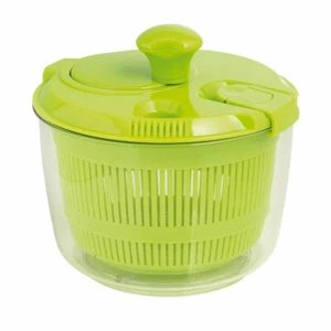 Mastrad Salad Spinner Small, Salad Dryer, Spinner, TPR, Plastic, Green - Picture 1 of 2