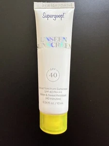 New SUPERGOOP! Unseen Sunscreen SPF 40 Travel Size 10ml/0.34oz Exp 9/2026 Sealed - Picture 1 of 3