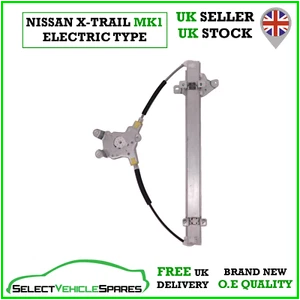 NUEVO REGULADOR DE VENTANA ELÉCTRICA LATERAL DERECHO DRIVERS PARA NISSAN X-TRAIL 01-07 - Imagen 1 de 4