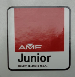 AMF "Junior" tricycle  headbadge - Picture 1 of 1