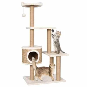 Katzenkratzbaum 123cm Seegras Kratzbaum Kletterbaum Katzenbaum Katzen vidaXL - Zdjęcie 1 z 8