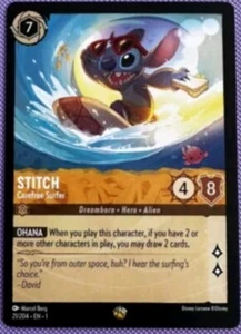 Stitch - 21/204 - The First Chapter - Legendary Disney Lorcana Card - Foto 1 di 1
