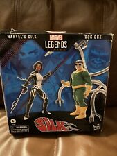 Marvel Hasbro Legends Series Spider-Man 60th Anniversary Silk and Doctor Octopus