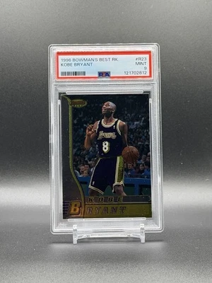 Bowman's Best #R23 Kobe Bryant 1996-97 RC PSA 9 Foto 1 de 2