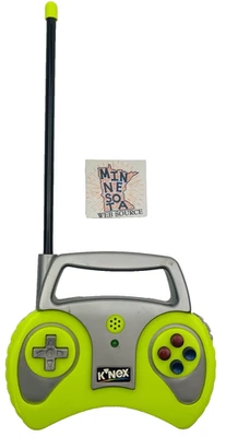 (1) Peça robótica de controle remoto amarela K’NEX / Knex Control‐a‐Bot - Imagem 1 de 4