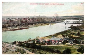ANTQ Cincinnati from West Covington Hills, Cincinnati, Ohio Postcard - Picture 1 of 2