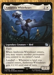 MTG Final Fantasy, Ambrosia Whiteheart 0424 - Extended Art - Picture 1 of 1