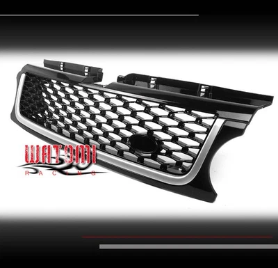 10 11 12 LAND ROVER RANGE SPORT FRONT HOOD RADIATOR REPLACEMENT GRILLE BLACK NEW - Imagem 1 de 2