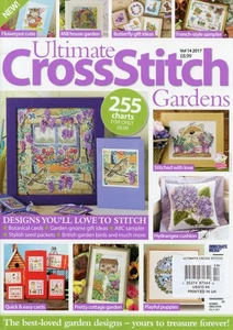 Ultimate Cross Stitch Gardens Ausgabe Band 14 2017 Magazin mit 255 Diagrammen - Bild 1 von 3