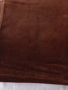 Cordstoff Baumwolle braun Breite 0,66 m Länge 2,50 m - Bild 1 von 2