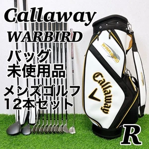Callaway Warbird Mazze da Golf Uomo Set 12 R Principianti Usate, Borsa Caddy Mai Usate - Foto 1 di 10