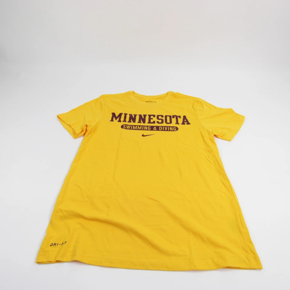 Minnesota Golden Gophers Nike Camiseta Manga Corta Camisa Para Hombre Dorada Nueva Foto 1 de 1