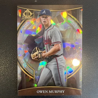 2023 Bowman Chrome - Bowman Invicta Owen Murphy #BI-3 Atomic Refractor /150 (RC) - Image 1 of 2