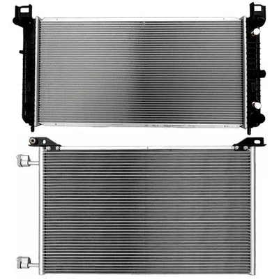 Radiator & AC Condenser Cooling For 2004-2011 Chevrolet Silverado 1500 - Image 1 of 4