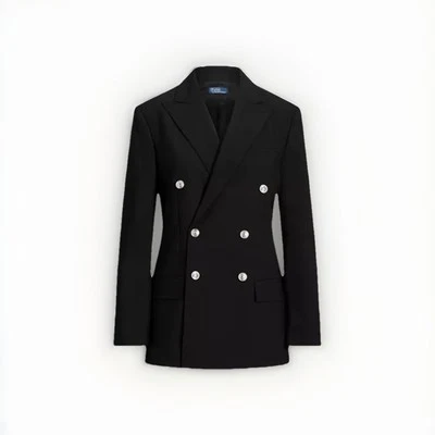 Polo Ralph Lauren Wool Blend Double Breasted Blazer Women’s Size 6 NWT In Box - Image 1 of 4