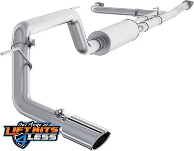 MBRP para Nissan Titan 2016+ 5,6 L XD punta de 4 pulgadas 3 pulgadas AL Cat trasero lado único Foto 1 de 4