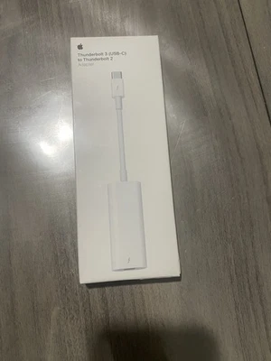 APPLE THUNDERBOLT 3 (USB-C) TO THUNDERBOLT 2 ADAPTER MMEL2AM/A - WHITE - Image 1 of 4