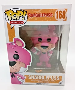 Funko Pop! Animation Snagglepuss #168 Hanna Barbera Pink Shelf Wear GUC - Picture 1 of 6