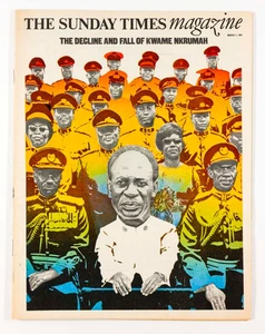 GHANA Kwame Nkrumah JOHN BULMER Sunday Times magazine UK 5 March 1967 Foyles NYC - Picture 1 of 1