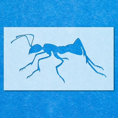 LAZER NINJA Ameise Insekt Schablone: Mylar Airbrush Wandkunst Malerei Handwerk - 190 Mikron, DIY