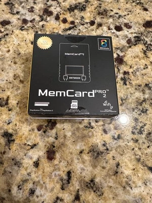8BitMods MemCard PRO2 Memory Card for PlayStation PS2 and PS1 NEW sealed - Image 1 of 2