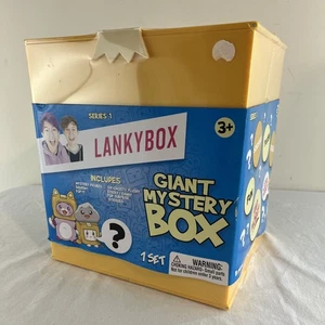 Lankybox Big Boxy Mystery Box gelb Überraschung Plüsch Squish Rollenspiel - versiegelt - Bild 1 von 13