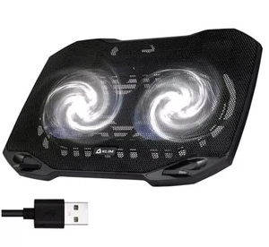 W2 KLIM Pro - Le coussin de refroidissement pour ordinateur portable pour professionnels - Nouvelle version 2024 Noir - Photo 1/5