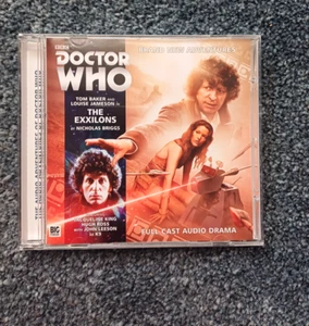 DOCTOR WHO THE EXXILONS Audio CD Big Finish - Fourth Dr Tom Baker - DISC MINT - Picture 1 of 2